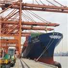 임시선박,투입,지난해