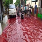 홍수,인도네시아,발생