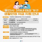 접수,가구,용인시,생활안정자금