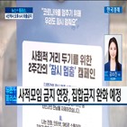 거리두기,제한,개편,4단계,오후,체계