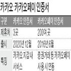 인증서,카카오,제휴처,카카오페이,서비스,공유