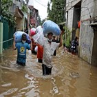 자카르타,홍수,발생