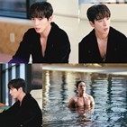 정용화,오인범,퇴마,대박부동산,수영장,사기꾼,장면,위해