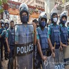 경찰,주민,충돌,방글라데시