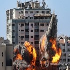 가자지구,폭격,독립,건물