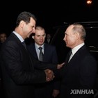 알아사드,시리아,푸틴,대통령,축전
