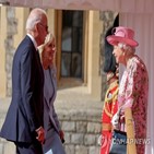 여왕,대통령,바이든,선글라스,영국,왕실