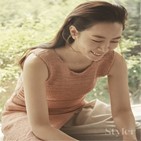 김유미,모습,미소