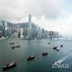 홍콩,중국,미국,제재,대한,경고,비판