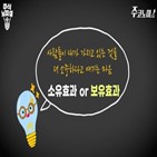 그룹,머그컵,초콜릿,소유효과,가치,주식