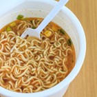아파트,컵라면