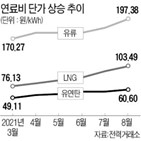 연료비,전기요금,인상,단가,정부,이후