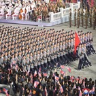 열병식,김정은,북한,내부,공개,메시지