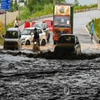 뉴델리,강우량,우기