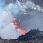 화산,분출,용암,킬라우에아,하와이,경보