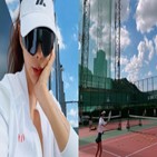 김준희,운동,테니스