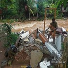 산사태,인도,폭우,우기,지구,당국