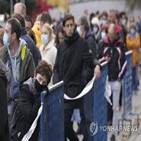 유럽,확진자가,인구,4일,하루,독일