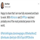 감염,오미크론,이스라엘,백신,의사,변이