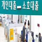 증가세,증가,둔화,기록,가계대출,영향