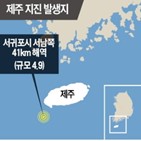 지진,규모,발생,신고,이날,제주,4.9