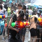 태국,코로나19,물축제,신규