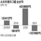 소프트뱅크그룹,투자,실적,비전펀드,전체,지난해,기업