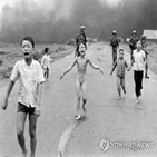 사진,전쟁,네이팜탄,소녀,당시,공포,베트남전