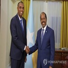 총리,대통령,바레,소말리아