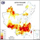 중국,가뭄,양쯔강,지역,식량,생산