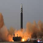 발사,북한,미사일,추정,비행