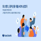 대출,토스뱅크,중저신용,비중