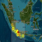 규모,발생,지진,자카르타