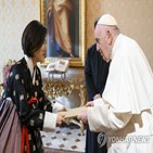 대사,교황,한국