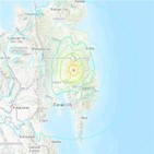 지진,규모,필리핀
