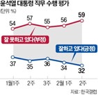 지지율,평가,여당,조사,국정