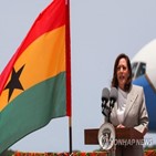 해리스,가나,대통령,부통령,방문,아프리카,바이든