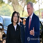 대만,미국,하원의장,중국,총통,회동,방문