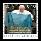 우크라이나,우표,바티칸,우체국,교황