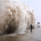 중국,해수면,상승,해안가,속도,홍수