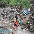 폭우,한국,피해,정부,보도,지하차도