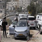 차량,이스라엘인,서안,총격