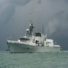 대만해협,항행,호위함