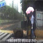 우산,노인