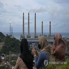 인도네시아,대기질,자카르타,발전소,중단,가동