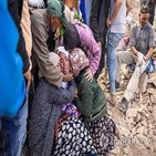 마을,주민,잔해,모로코,정부,모두,도움