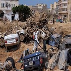 리비아,생존자,상황,유엔,지뢰,홍수,대홍수