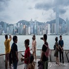 홍콩,중국,관광객,중국인,여행,블룸버그