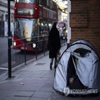 텐트,정부,영국,노숙자,생활,버먼