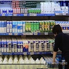 가격,우유,상승률,물가,인하,제품,지난달,라면